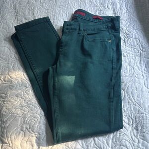 Banana Republic Teal Skinny Jeans